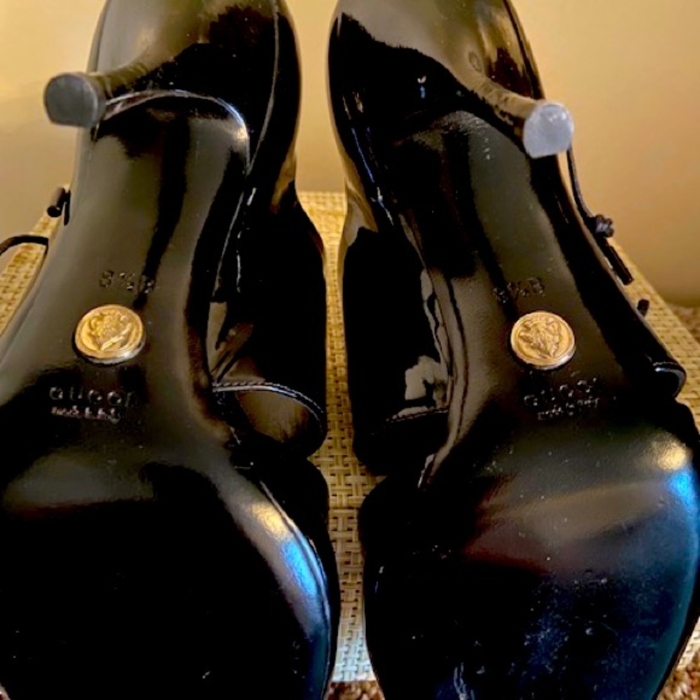 Gucci open-toe heels